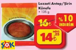 LEZZETİ ANTEP/ŞİRİN KÜNEFE 135 G LEZZETİ ANTEP/ŞİRİN KÜNEFE 135 G